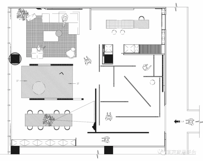 地板展厅平面图